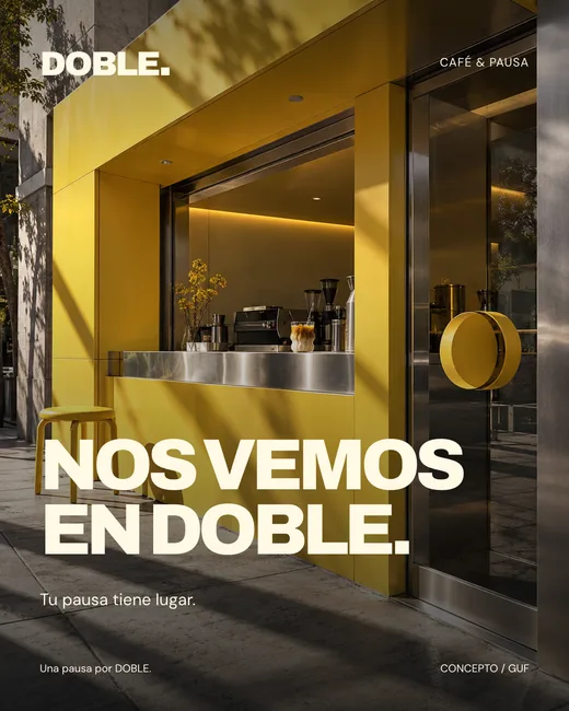 Campaña conceptual DOBLE. La invitación.
